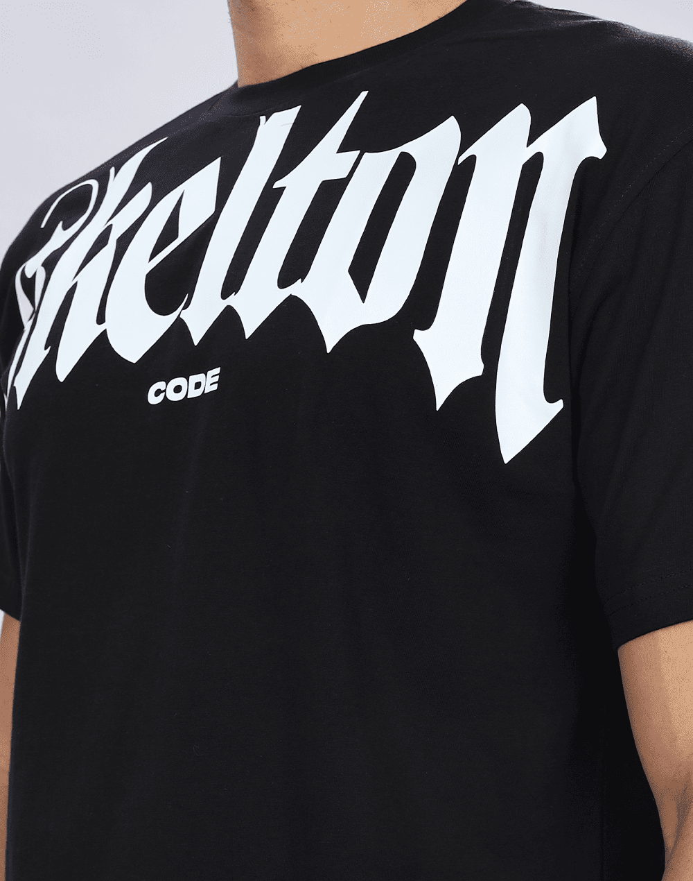 Barbaric Crew Neck Tee, Black (Unisex)