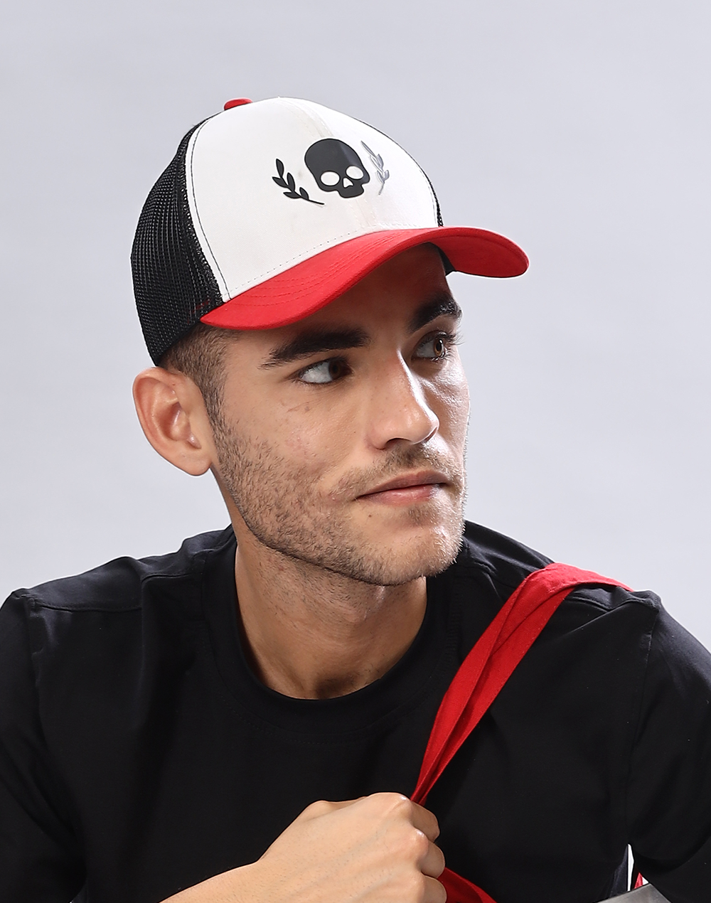 Classic Logo Trucker Red Cap