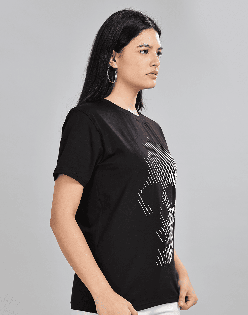 Oblivion Crew Neck Tee, Black (Unisex)