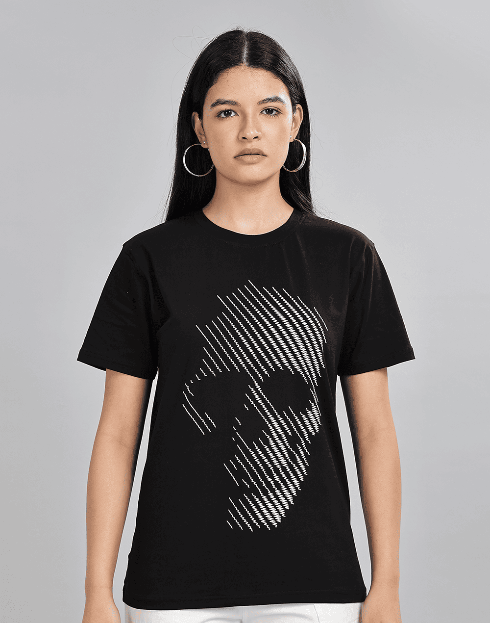 Oblivion Crew Neck Tee, Black (Unisex)