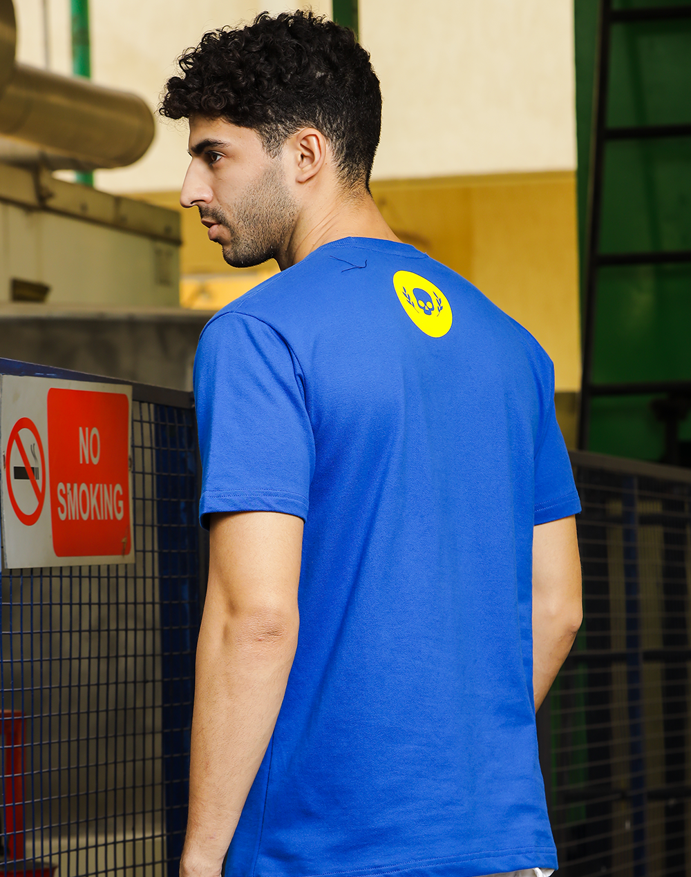 Blue Crew Neck Tee (Unisex)