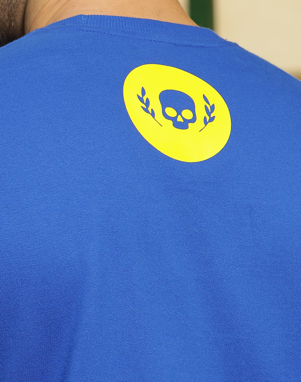 Blue Crew Neck Tee (Unisex)