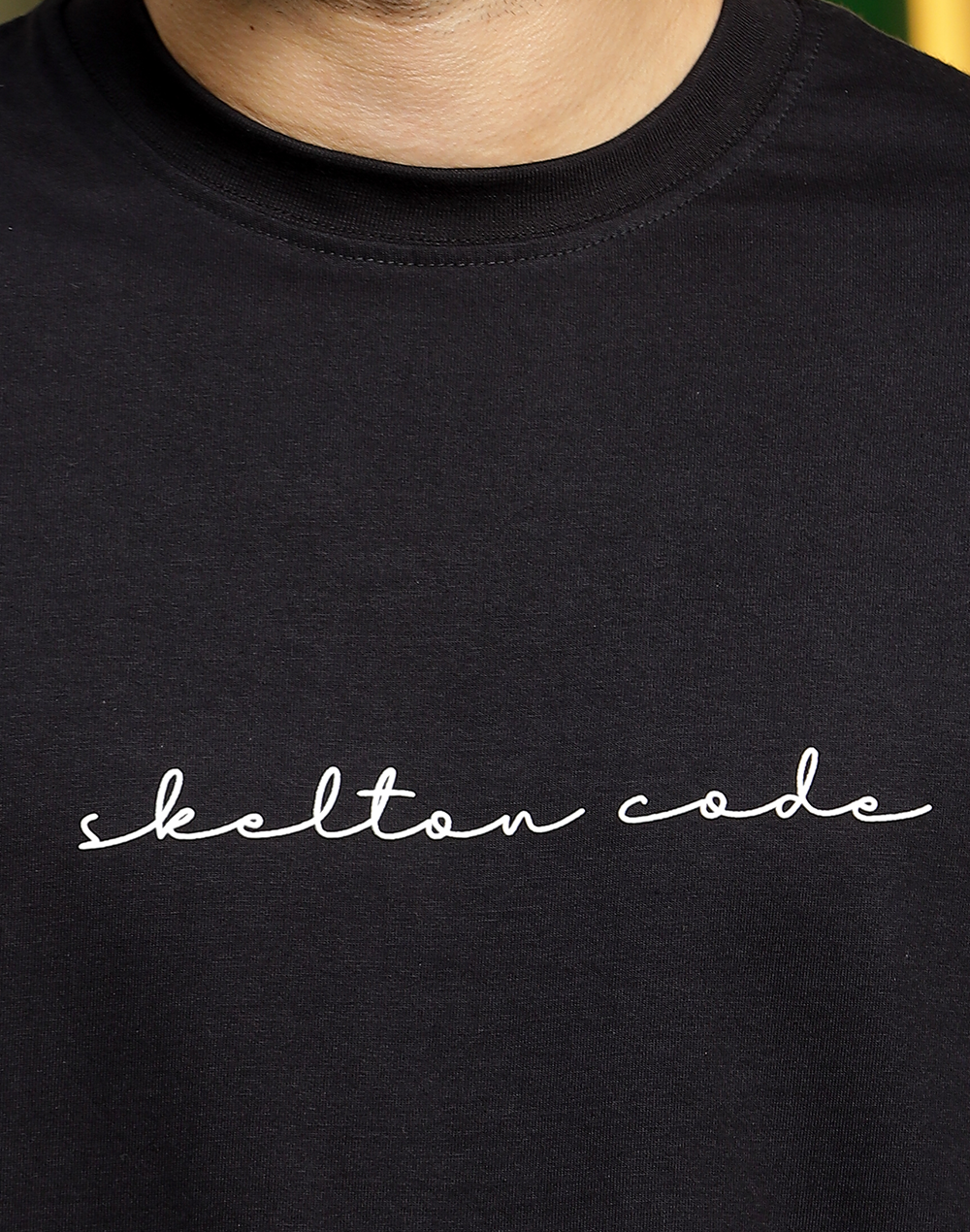 Logo 23 Crew Neck Tee, Black (Unisex)