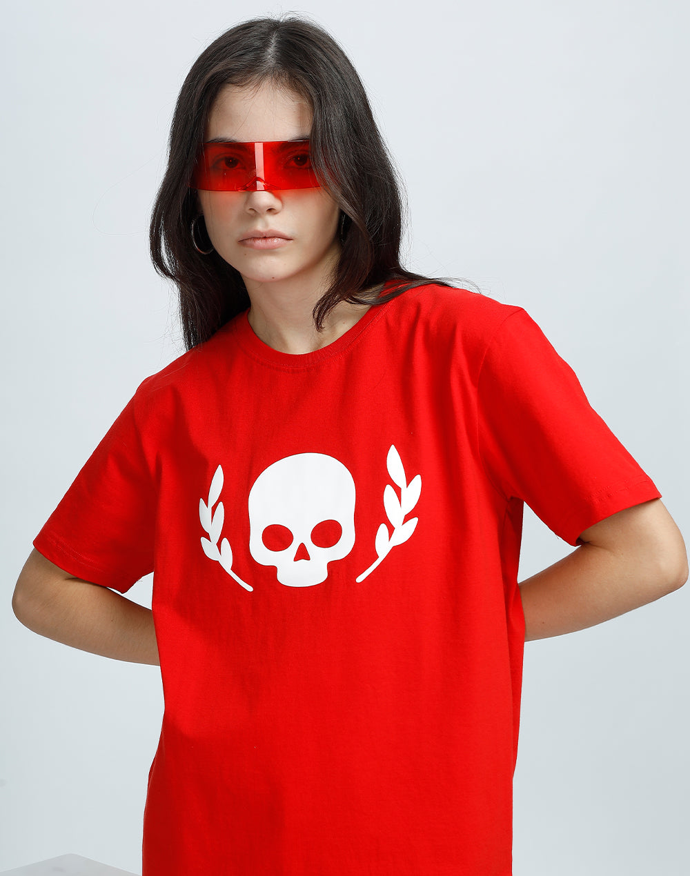 Classic Logo Tee, Red (Unisex)