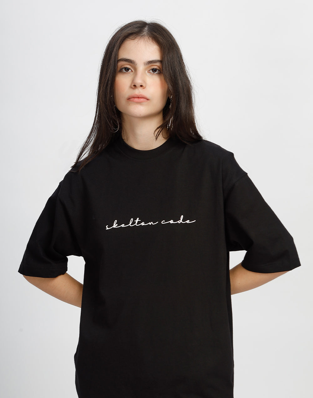 Logo 23 Crew Neck Tee, Black (Unisex)