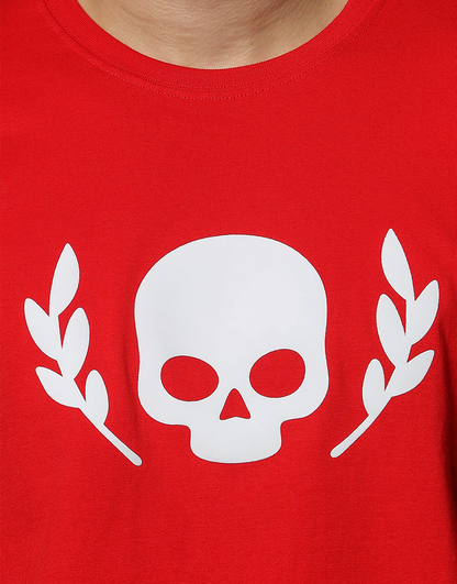 Classic Logo Tee, Red (Unisex)