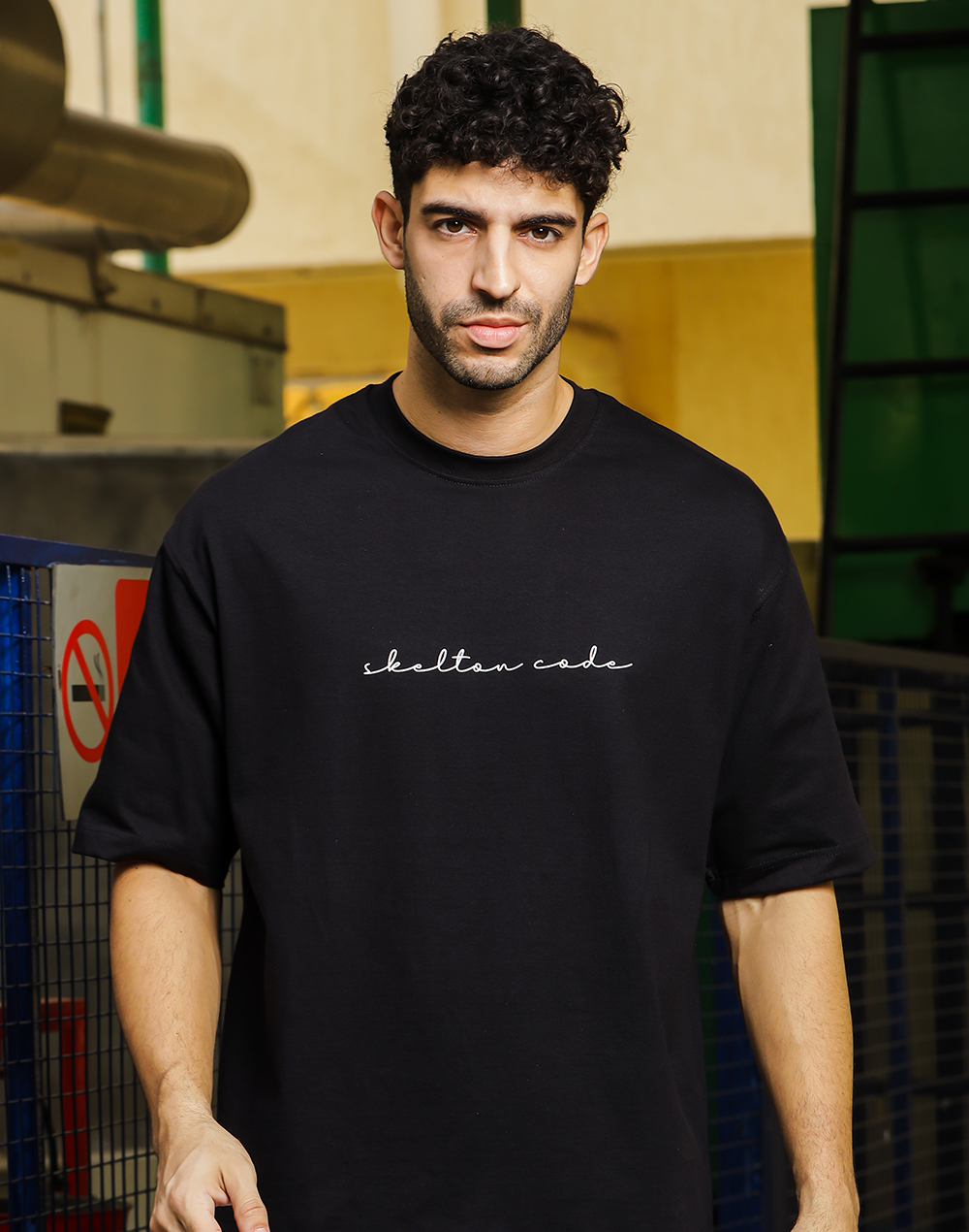 Logo 23 Crew Neck Tee, Black  (Unisex)