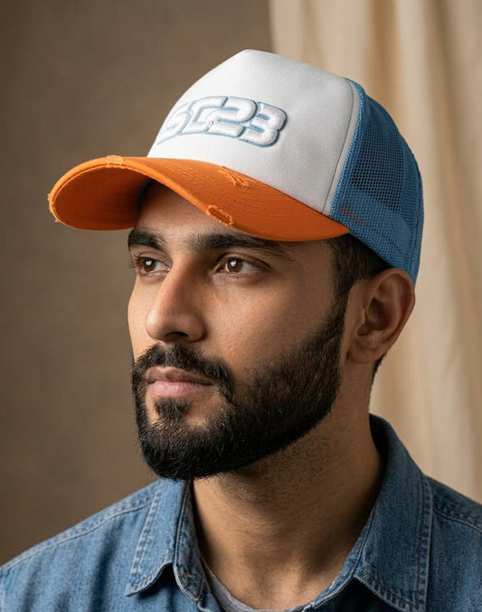 Velocity - Orange/Blue Cap