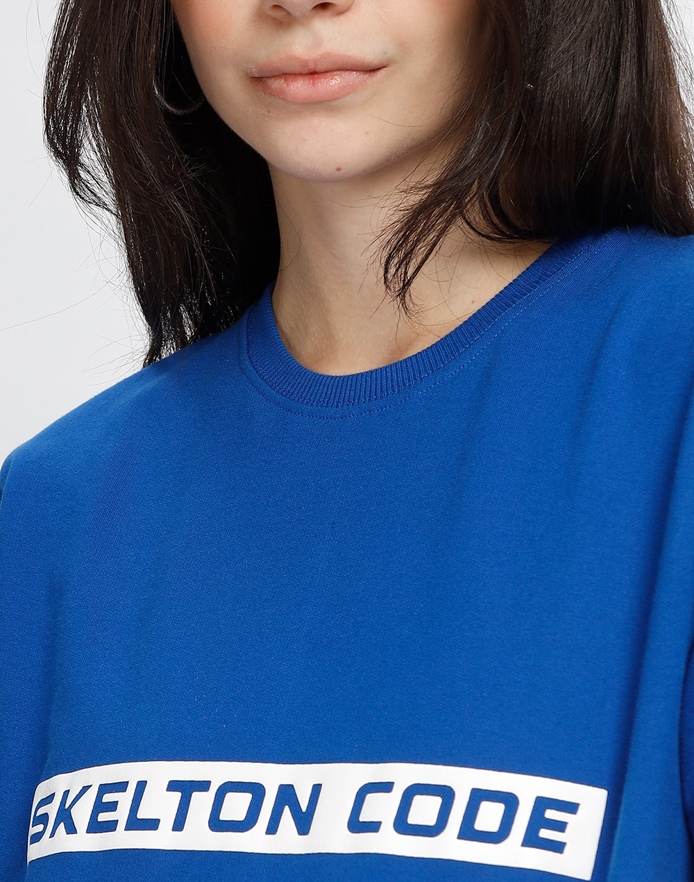 Blue Crew Neck Tee  (Unisex)