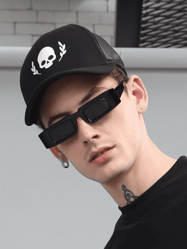 Classic Logo Trucker Black Cap