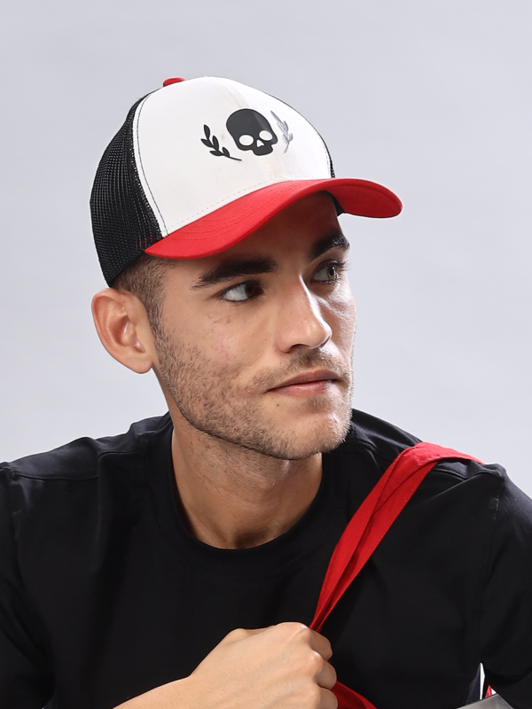 Classic Logo Trucker Red Cap